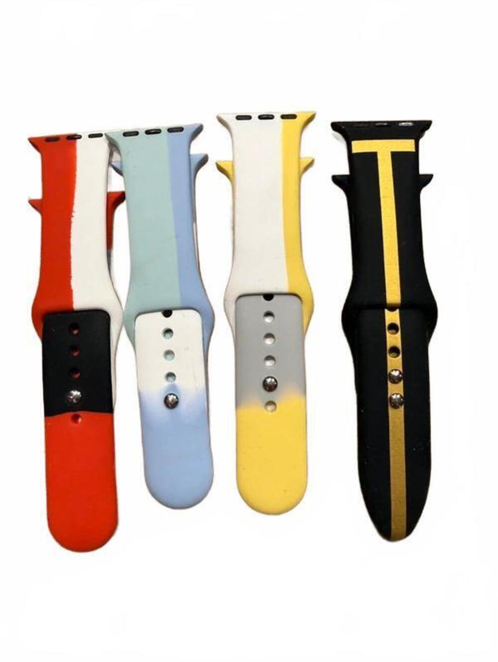 Silicone Replacement Watch Bands for Smartwatches - Multicolor
